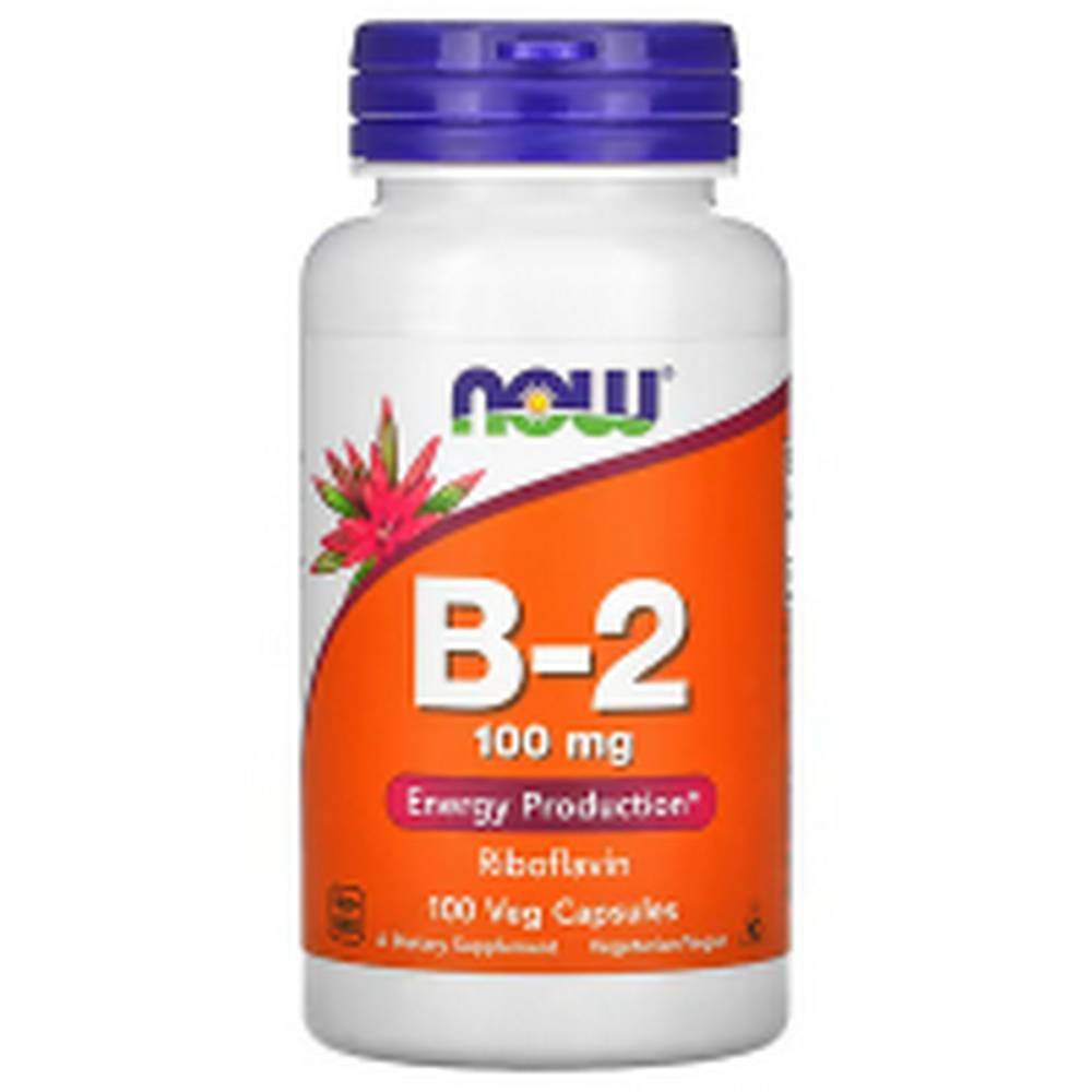 now foods b 2 100 mg 100 NOW Foods B-2 100mg