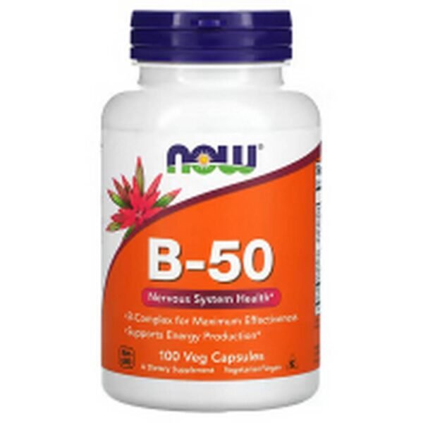 Fatigue and Low Energy - NOW Foods, B-50,