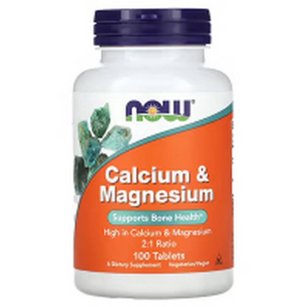 now foods calcium and magnesium 100 now foods calcio y magnesio 100 Strengthening bones and teeth-NOW Foods, Calcium & Magnesium,