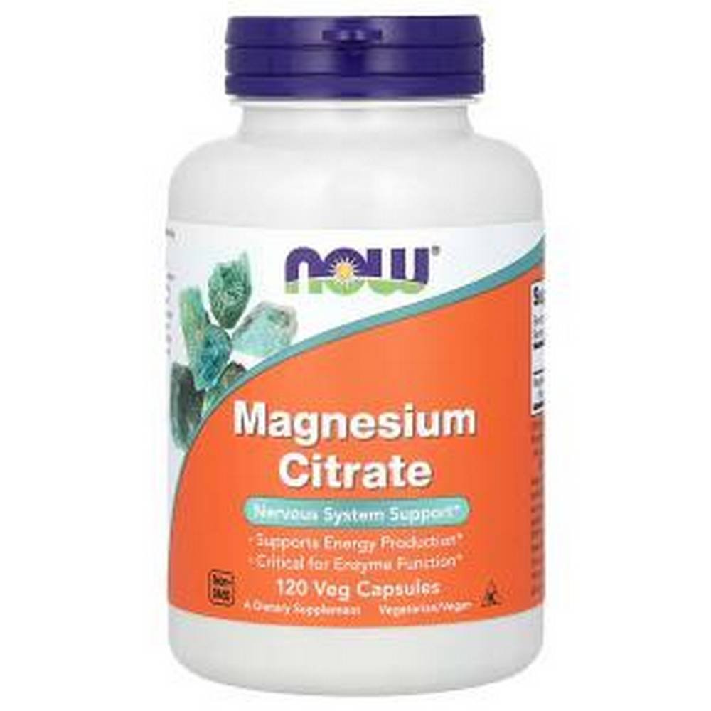 now foods magnesium citrate 120 Muscle Cramps and Tension:NOW Foods, Magnesium Citrate, 120