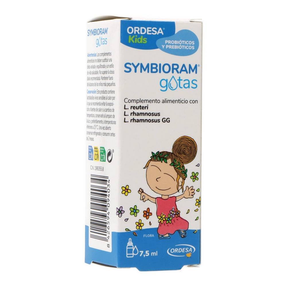 ordesa symbioram drops 75ml ordesa symbioram gotas75ml Amélioration de la digestion-Ordesa Symbioram Drops ,