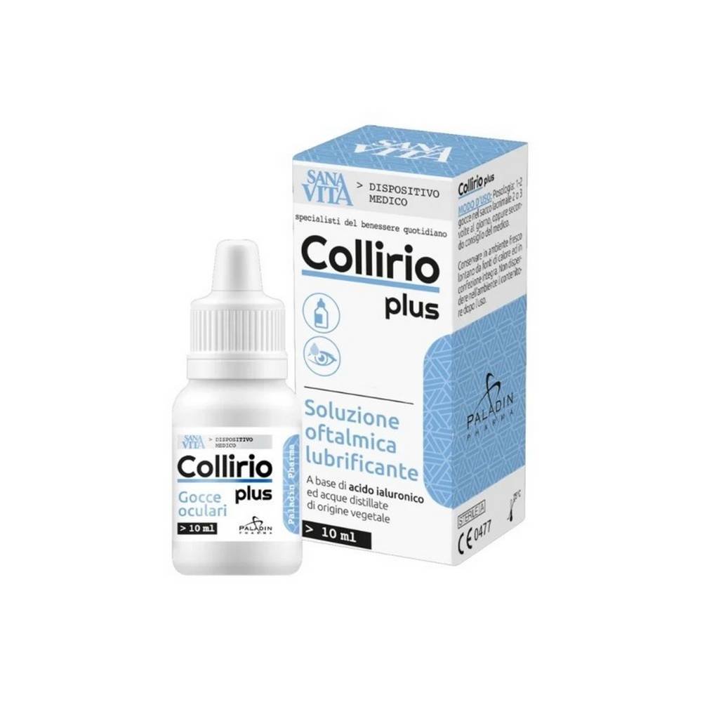 paladin pharma sanavita collirio plus 10 ml Eye Drops Plus 10ml
