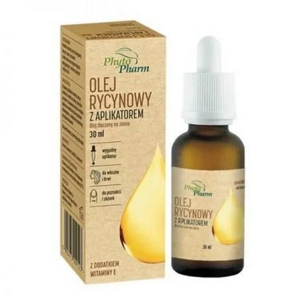 El aceite de ricino con aplicador es un producto cosmético destinado al cuidado de la piel, el cabello y las uñas.