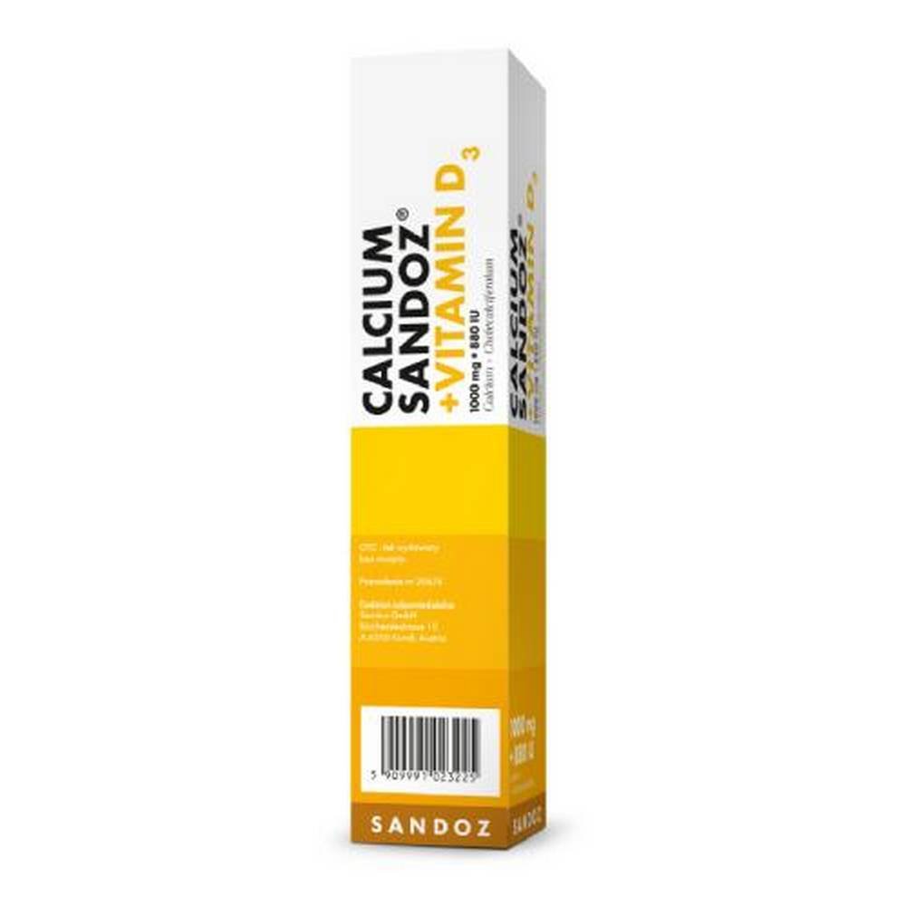 sandoz calcium sandoz vitamin d3 30 CALCIUM SANDOZ + vitamin D3 for the prevention and treatment of calcium and vitamin D3 deficiency in the elderly.