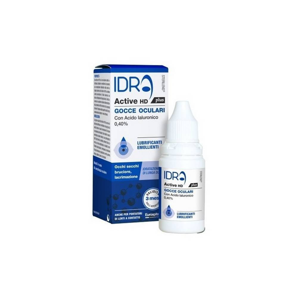 sterilens idra active hd plus 10 ml STERILENS Idra Active HD Plus 10 ml es una solución estéril lubricante, hidratante y suavizante con una composición equilibrada, muy similar al líquido lacrimal.