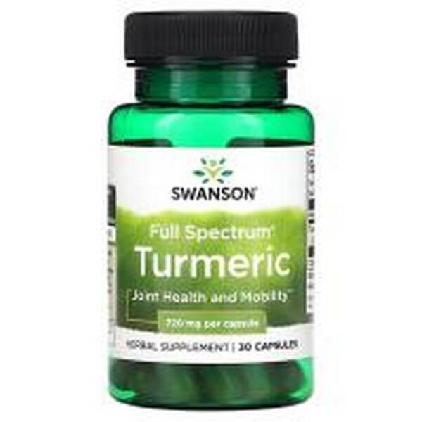 Anti-inflammatory -Swanson Full Spectrum Turmeric 720 mg,