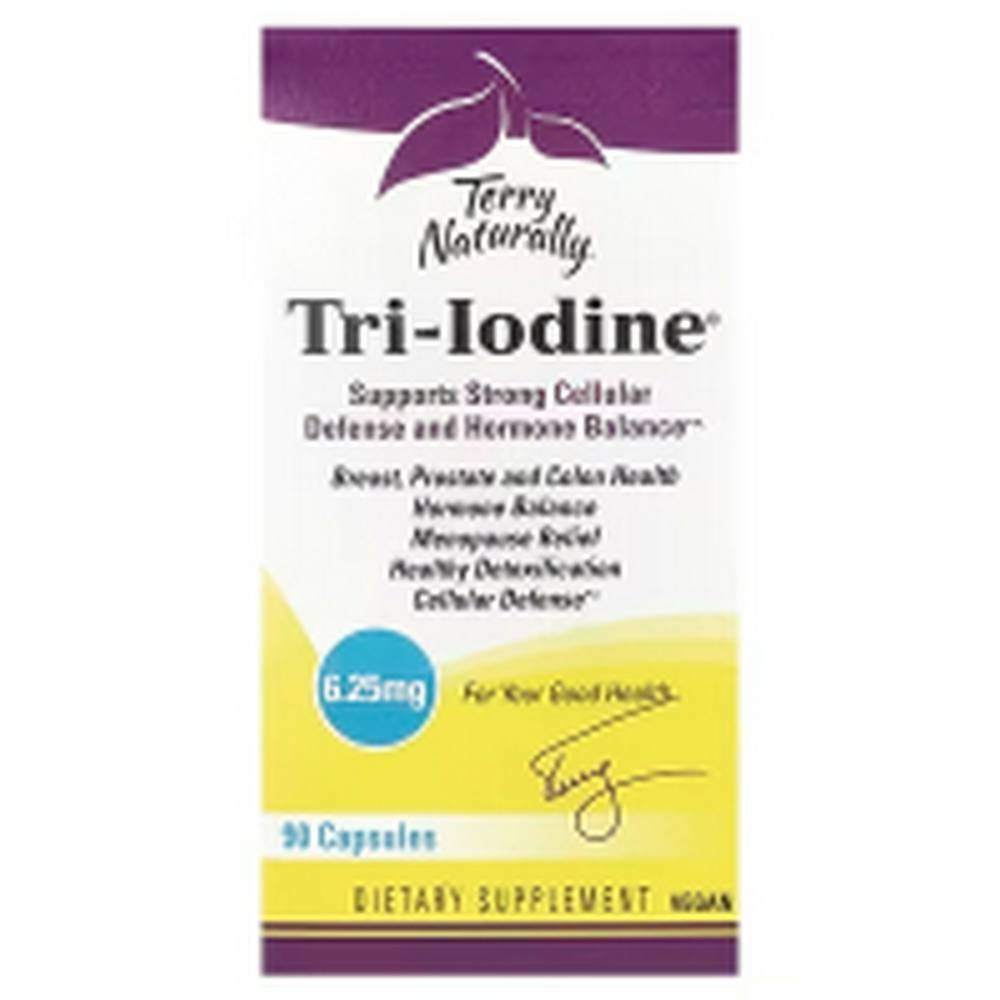 terry naturally tri iodine® 625 mg 90 terry naturally tri yodo® 625 mg 90 Thyroid Support -Terry Naturally, Tri-Iodine®,