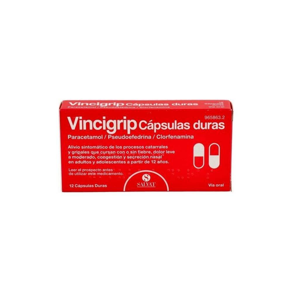 vincigrip 12vincigrip 12 síntomas de gripe-Vincigrip, 12, reductor de fiebre-Vincigrip, 12, alivio del dolor de cabeza-Vincigrip, 12, congestión nasal-Vincigrip, 12