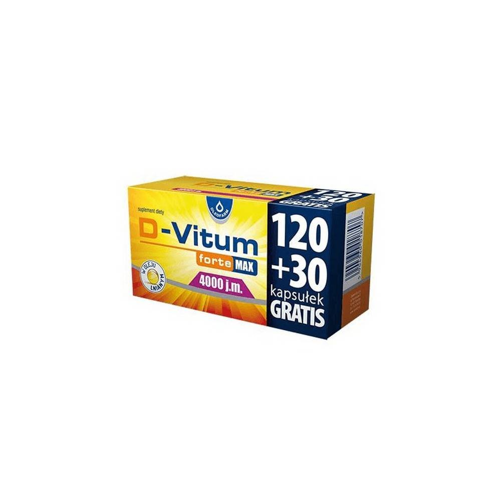 oleofarm d vitum forte max 4000 iu 150 D-Vitum Forte Max 4000IU