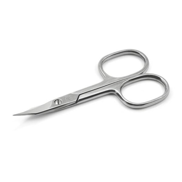 Inaccurate cuticle trimming with regular scissors - Hans Kniebes 2-in-1 Combination Nail Scissors with tower tip blades for Cuticles