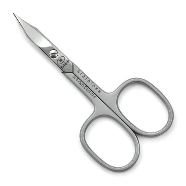 Difficulty trimming cuticles with precision - Hans Kniebes 2-in-1 Combination Nail Scissors with tower tip blades for Cuticles 544-9