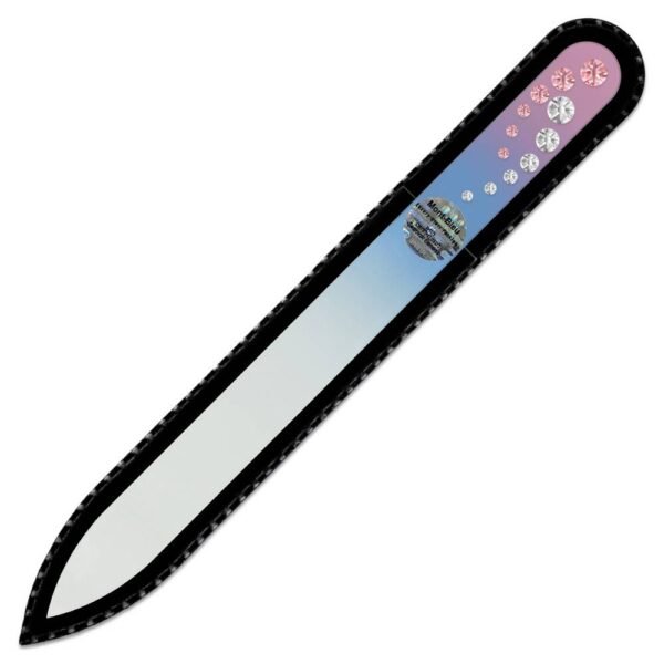 Rough, uneven nail edges - Mont Bleu Crystal nail file Swarovski COC-M