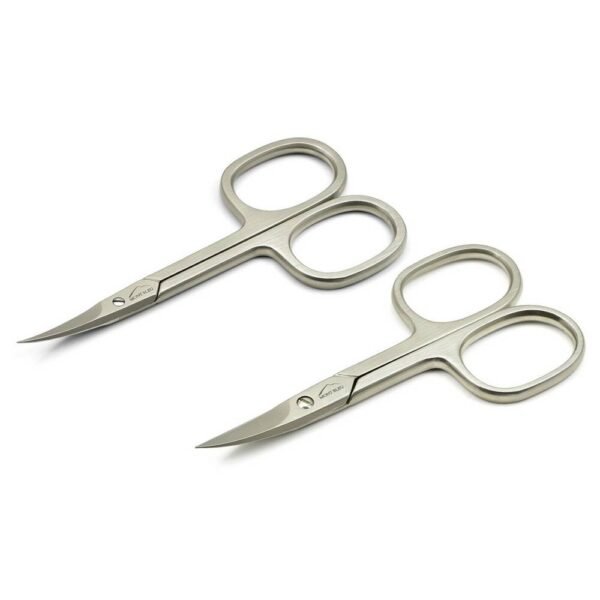 Difficulty in achieving precise cuts for both nails and cuticles. - Mont Bleu Set of 2 Scissors:Nail Scissors & Cuticle Scissors