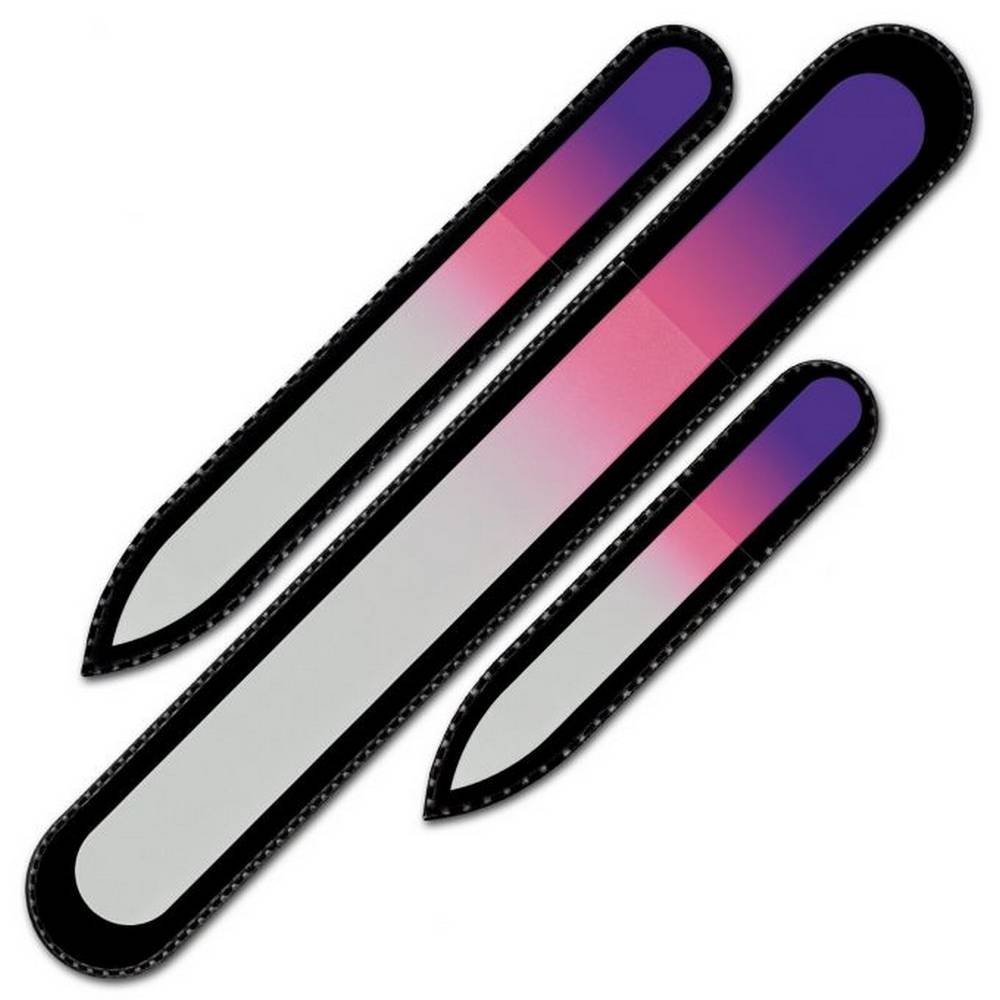 mont bleu set of 3 rainbow crystal nail files r bms1 Nail splitting and peeling - Mont Bleu Set of 3 Rainbow Crystal Nail Files R-BMS1