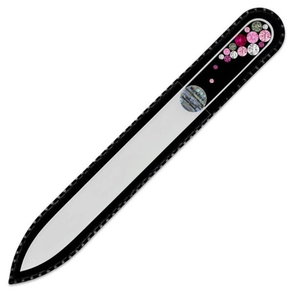 Nail splitting and peeling - Mont Bleu Swarovski crystal nail file B-M