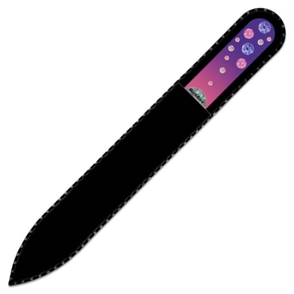 Nail files that lack durability and break easily - Mont Bleu Swarovski glass nail file WC-M