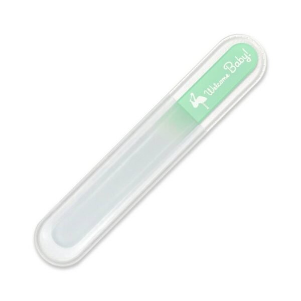 Risk of hurting baby's delicate nails with regular files - Mont Bleu Welcome Baby! Baby Crystal Glass Nail File