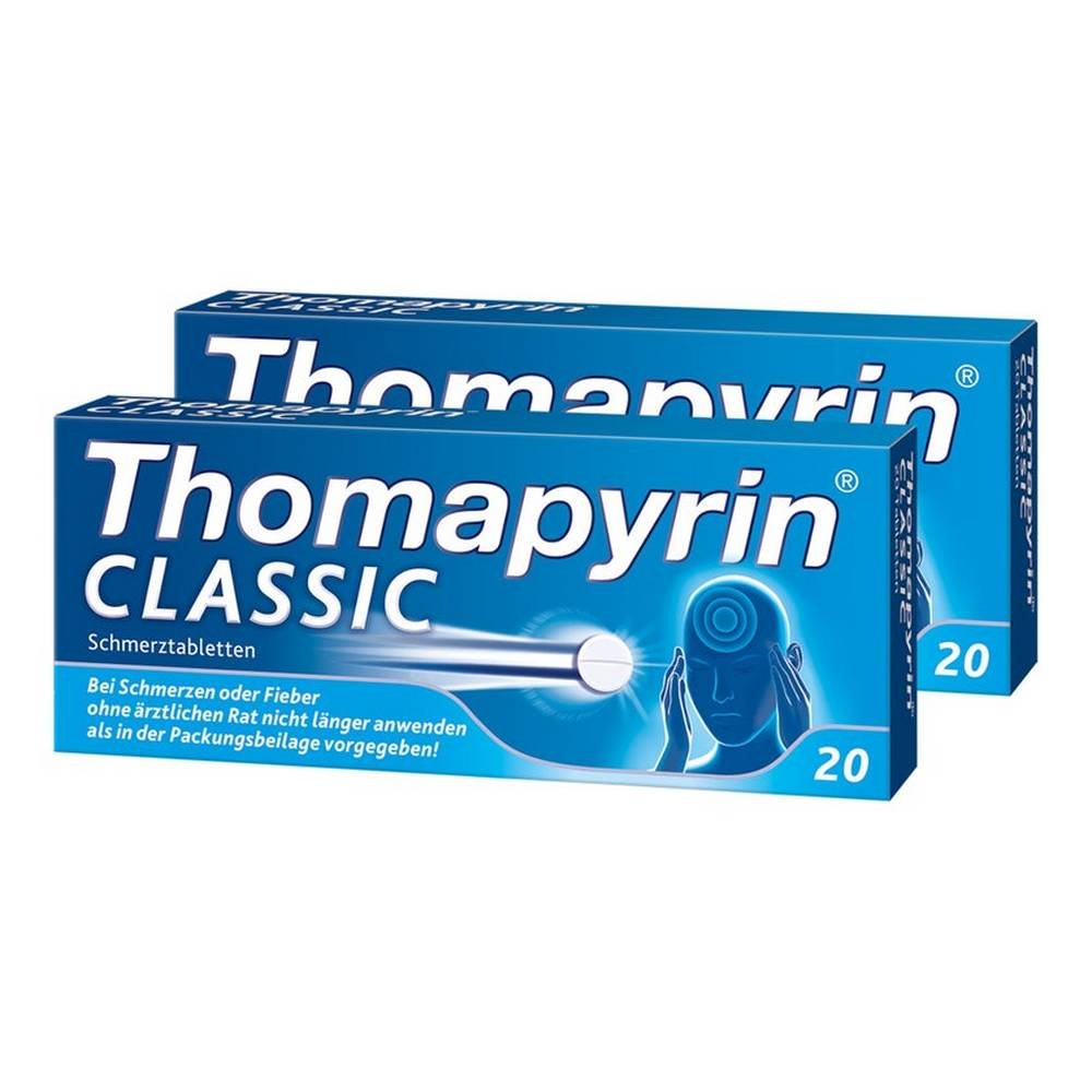 thomapyrin classic 2x20 Maux de tête - Sanofi-Aventis Thomapyrine Classique 2x20