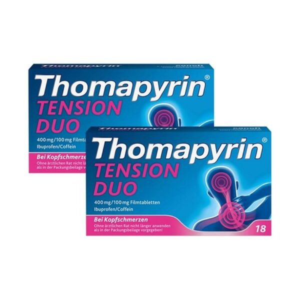 Tension headaches - A. Nattermann & Cie Thomapyrin Tension Duo 2 x 18