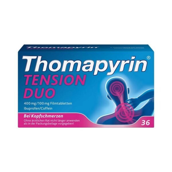 Tension headaches - A. Nattermann & Cie Thomapyrin Tension Duo 36