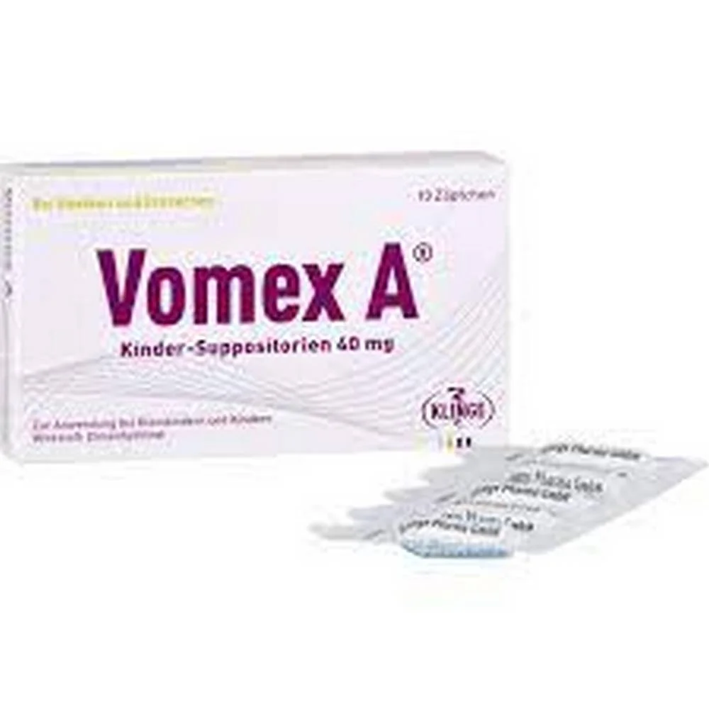 vomex a childrens suppositories 40 mg 10 pcs VOMEX A children’s 10