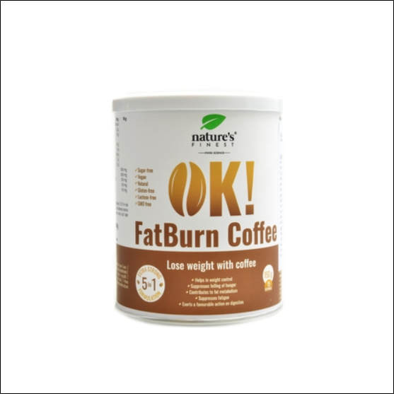 nutrisslimnatures finest okfatburn coffee 150 gnutrisslim Contains green coffee extract, Garcinia cambogia, and L-carnitine for weight management-Nature's Finest OK!FatBurn Coffee 150 g