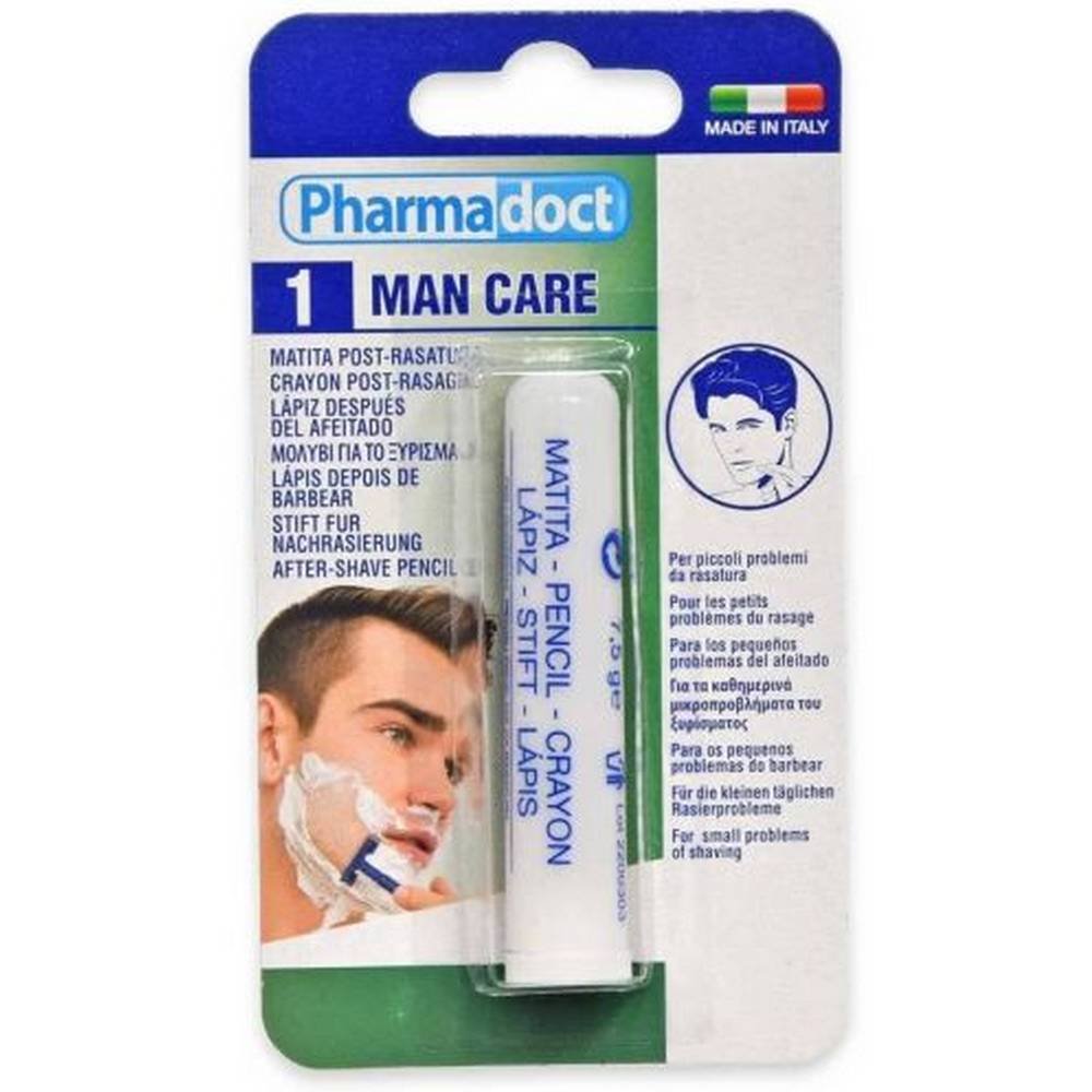 pharmadoct man care hemostatic pencil for small wounds after shaving 75 g pharmadoct man care kruvospirash moliv za malki rani sled brusnene 75 g Stopping bleeding -Pharmadoct Man Care Hemostatic pencil for small wounds after shaving,